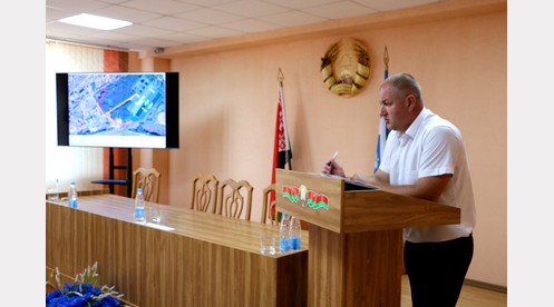 На ОАО «Лунинецкий МЗ» прошел технический совет по строительству локальных очистных сооружений