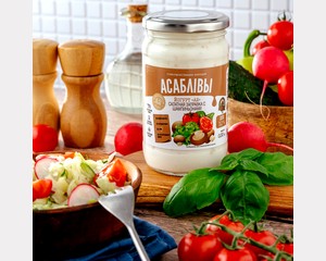 Новинка! Йогурт «А2» — «Салатная заправка с шампиньонами»