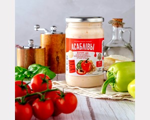 Новинка! Йогурт «А2» — «Салатная заправка с маринованным перчиком и зёрнами горчицы»