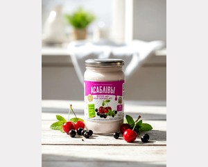 Лунинецкий МЗ представляет инновационный йогурт «А2» с нежным вкусом вишни, смородины и мяты