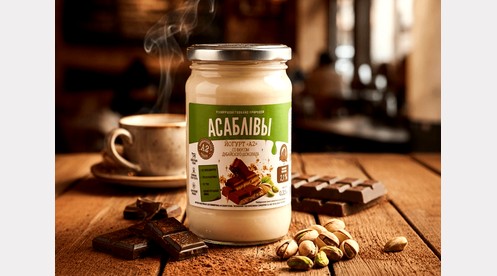 Лунинецкий МЗ представляет инновационный йогурт «А2» с дубайским шоколадом